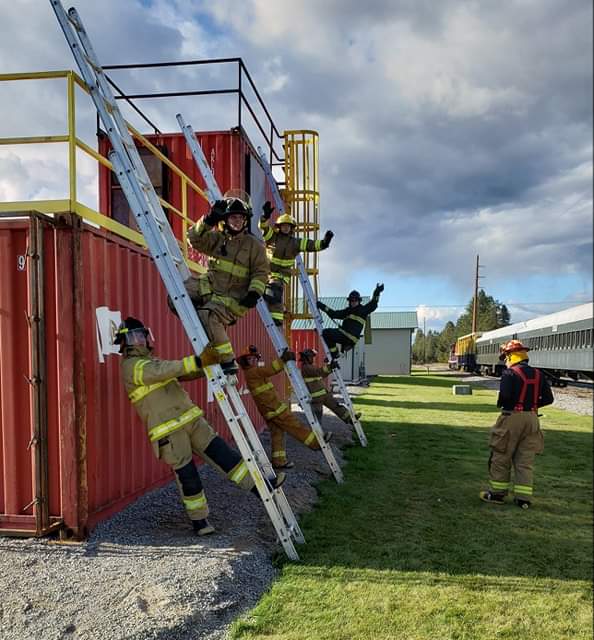 Fire Academy Ladder Training