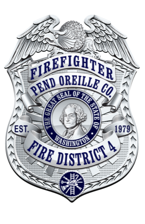 Fire district 4 Badge