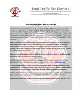 Firefighter-EMT Recruitment